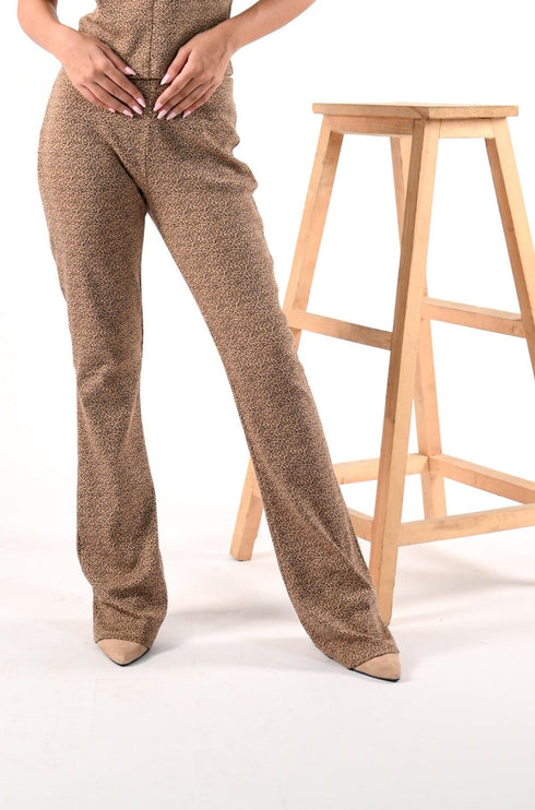 Cheetah Flared Pants